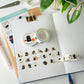 Daily Meowments Cat Washi Tape, 15mm x 10m, Kawaii Black Cat