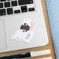 Self-Care Cat Stickers: Waterproof Vinyl, Mental Health Reminders