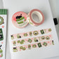 Matcha Cat Washi Tape, Meowcha Lover Journaling Tape