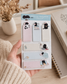 Cat Bookmark Sticky Notes Set, 6 Designs, Desk Accessory, Cat Gift 2