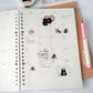 Self Care is Health Care - Mocha Cat Sticker Sheet for journaling