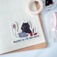 Funny Black Cat Stickers Pack | Coffee Lover Pack, Journaling