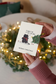 "It wasn't me... it was the dog" Funny Mocha Cat Christmas Card